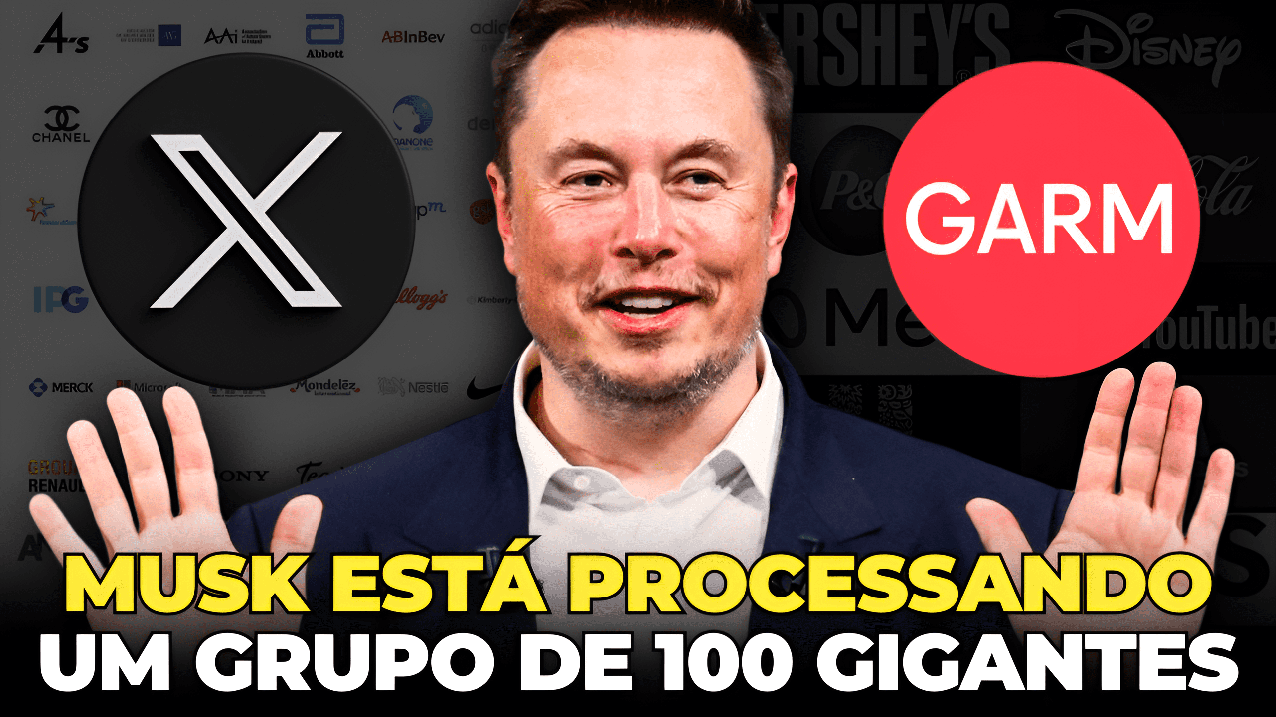 POR QUE ELON MUSK ESTÁ PROCESSANDO UM GRUPO DE MAIS DE 100 GIGANTES ?